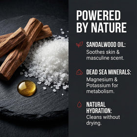 Dead Sea Collection lather in hair demonstrating conditioning and detangling benefits