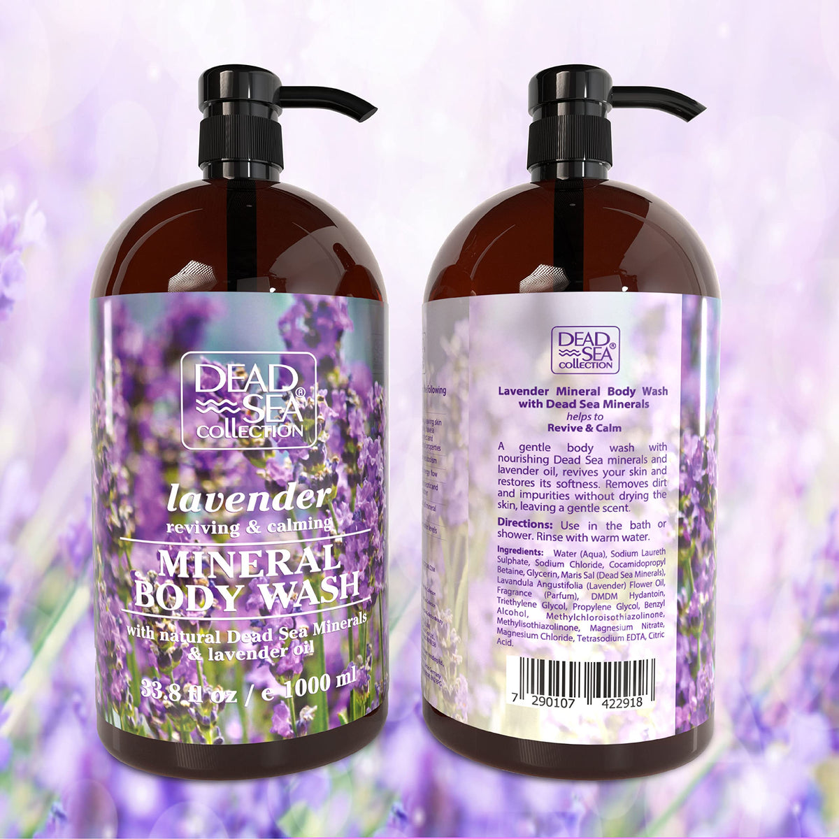 Dead Sea Collection two-bottle box set showing value and bulk supply benefit