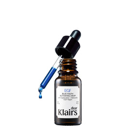 DearKlairs front packaging showing compact travel serum, convenient for carry