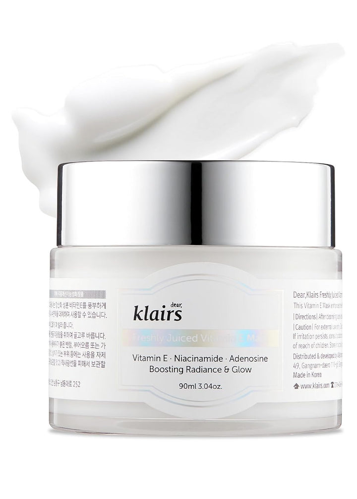 DearKlairs front jar 90g showing label and compact packaging for easy storage