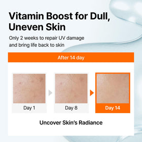 DearKlairs serum on hand absorbing quickly, shows fast hydration benefit