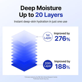 DearKlairs ingredient list visual emphasizing hyaluronic hydration and safety