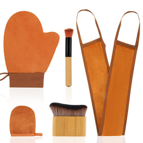 DEBETOOL full kit neatly arranged showing all five applicators and storage benefit