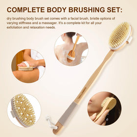 DEBETOOL long-handle brush detail highlighting ergonomic grip and control