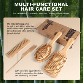 DEBETOOL round brush held in hand for comfortable ergonomic grip