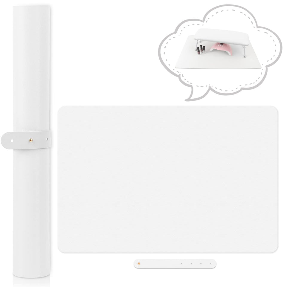 Deciniee front view folded mat showing neat storage and portability benefit