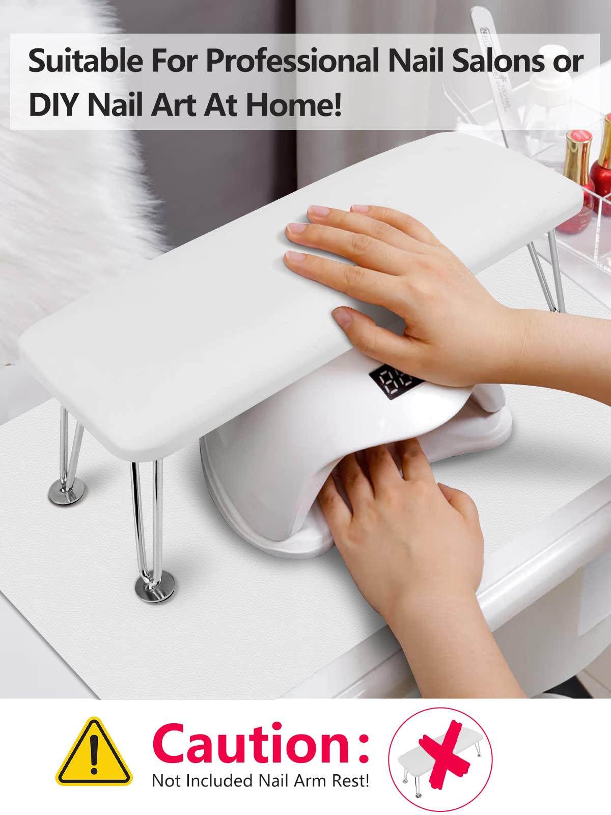 Deciniee full-size open mat on table protecting surface and organizing tools