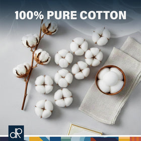 DecorRack cotton ball polishing silverware leaving a clean shine