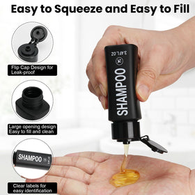 Decorniqu close-up wide mouth bottle showing easy filling and cleaning advantage