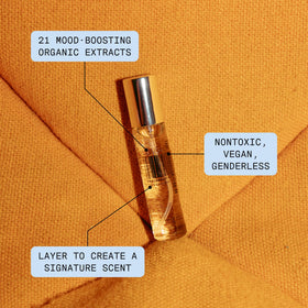 DedCool ingredients display with bergamot and amber for natural scent benefit