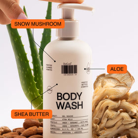 DedCool texture close-up of creamy lather with visible hydration benefits and smooth finish