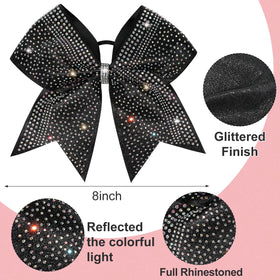 DEEKA macro of iridescent rhinestones showing reflective sparkle benefit