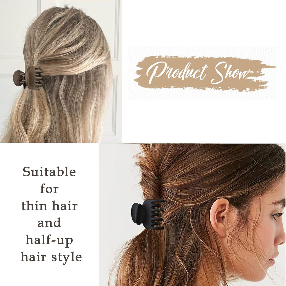 DEEKA clip used for quick touchup showing convenience on the go