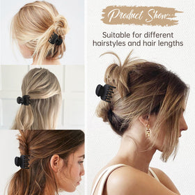 DEEKA side profile showing matte finish that blends with natural hair