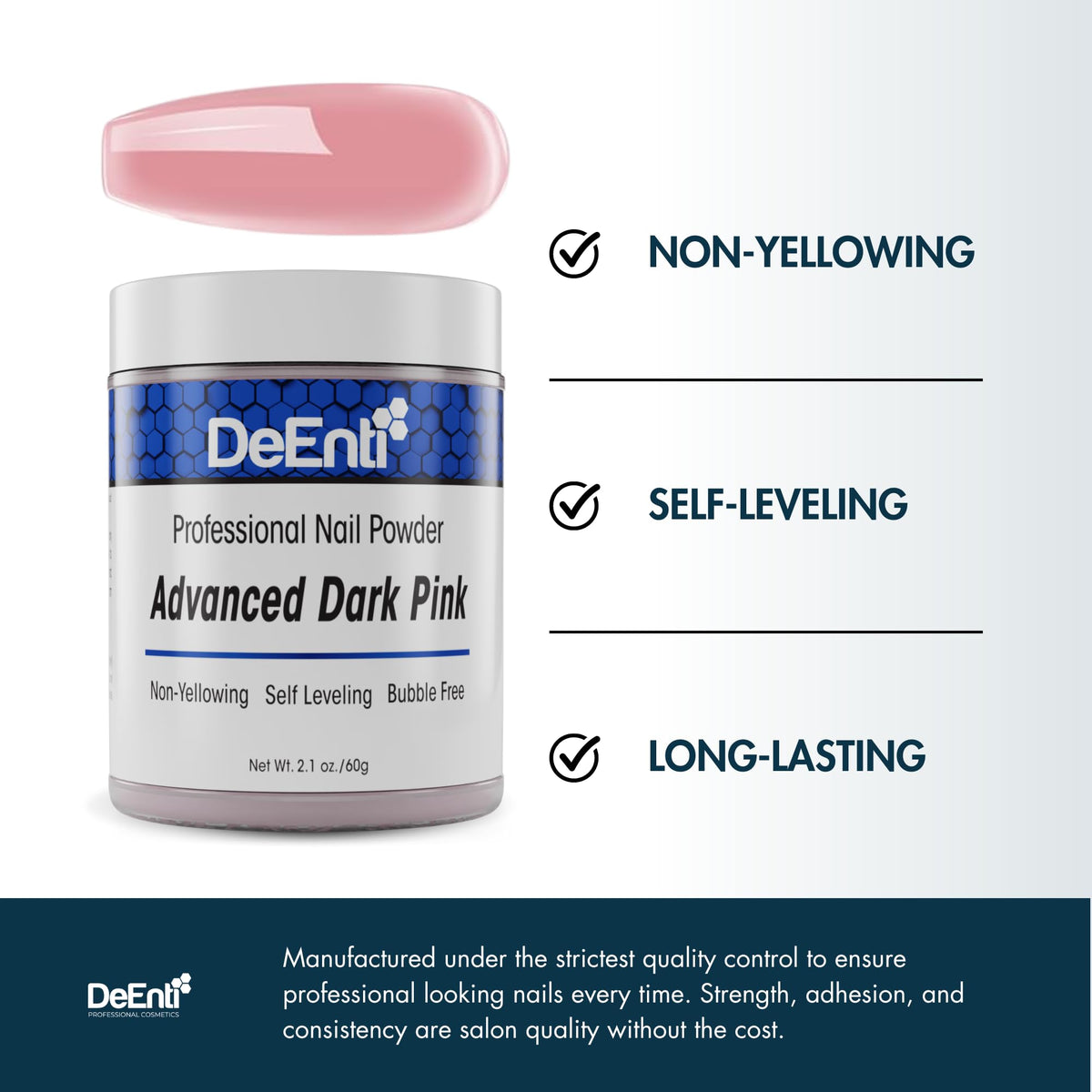 DeEnti bead on brush application demonstrating easy molding and control