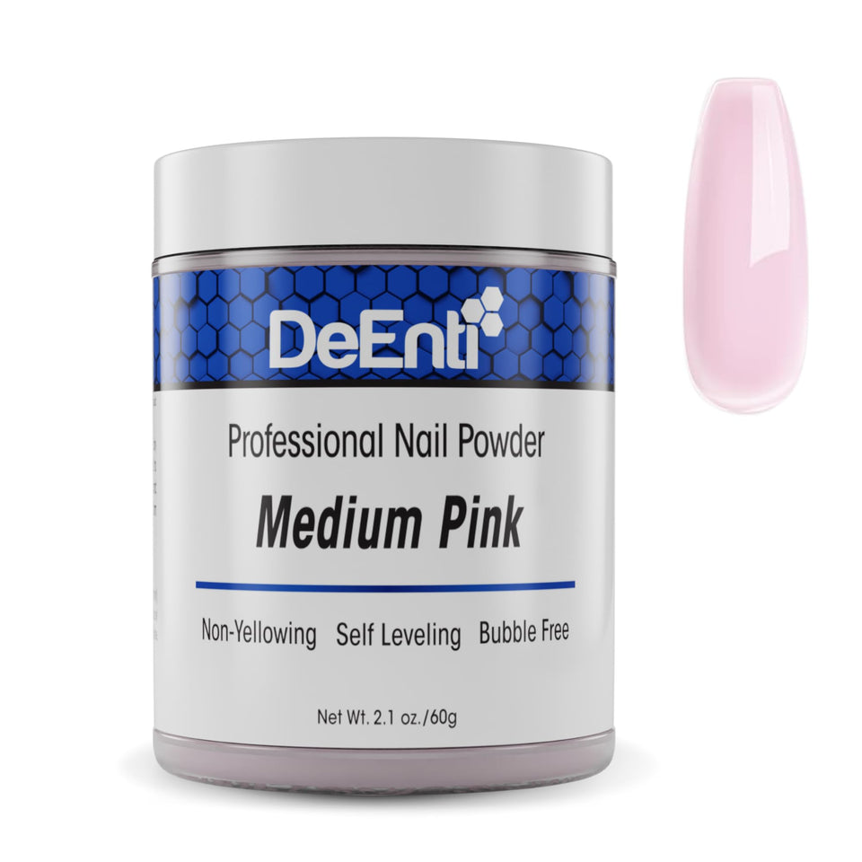 DeEnti medium pink front packaging showing product and professional quality
