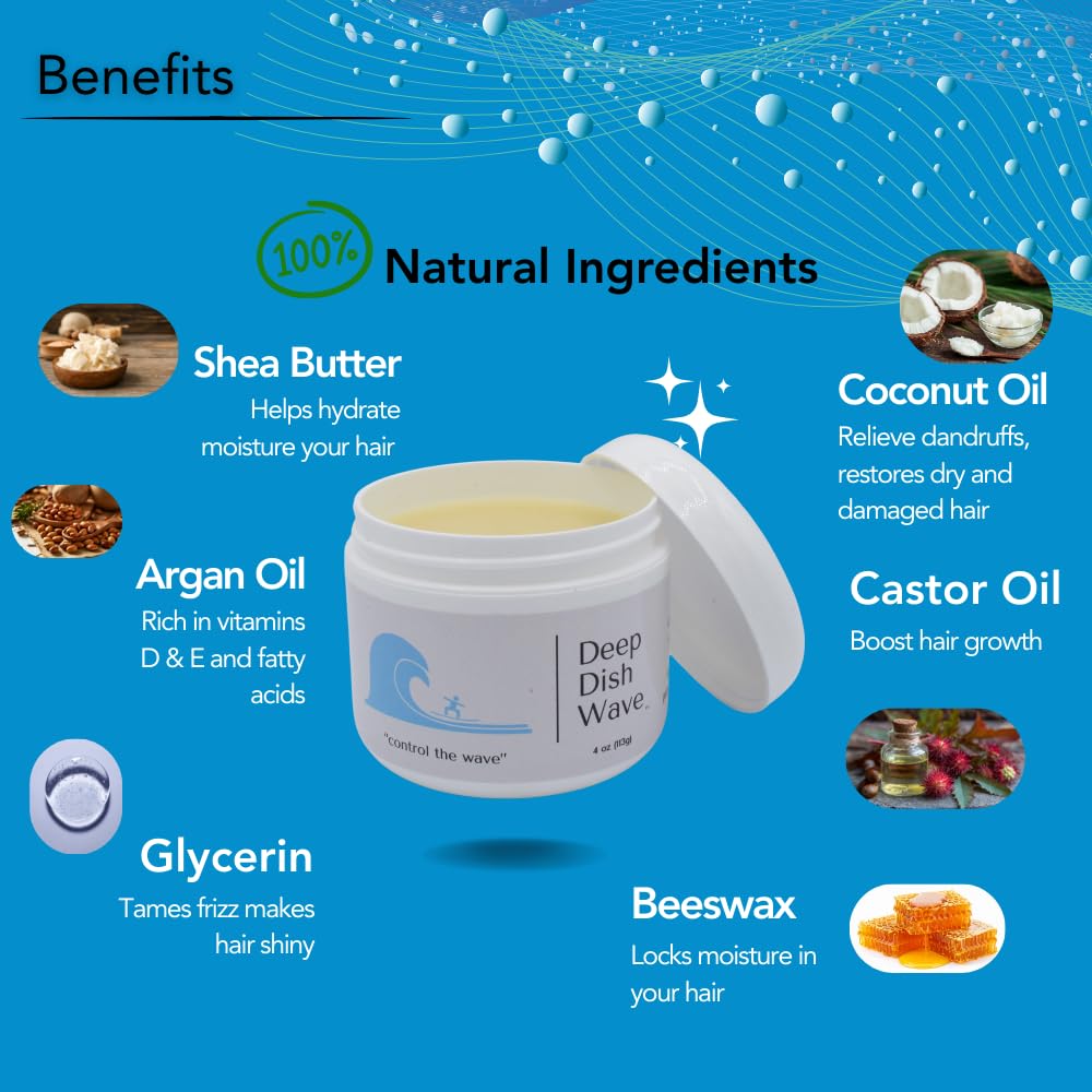 Deep Dish Wave butter on hand demonstrated for controlled application benefit