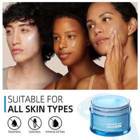 DEERELF jar on vanity beside towel showing everyday hydration routine benefit