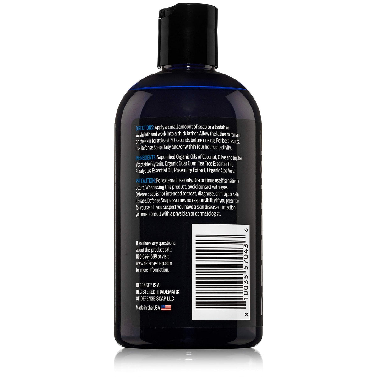 Defense Soap in athlete shower scene showing refreshing cleanse after exercise