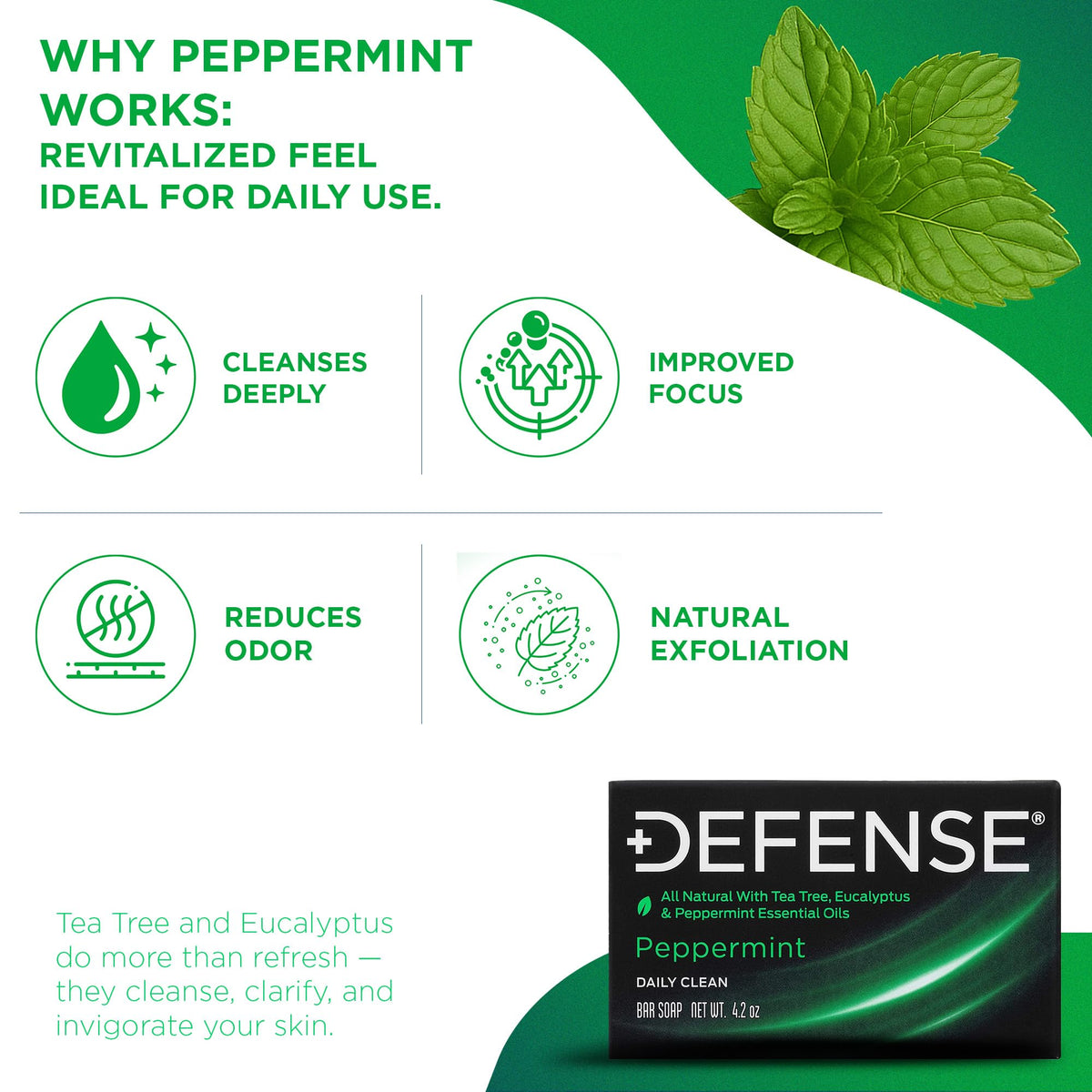 Defense Soap in shower setting being used to rinse away sweat benefit: effective post-workout cleaning
