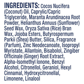 Degree back-of-label close-up showing directions and dermatologist-tested benefit
