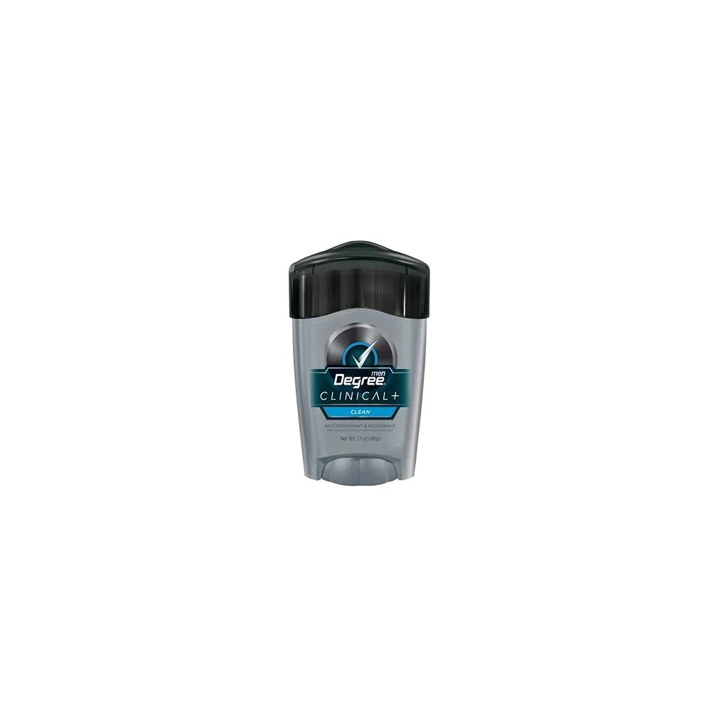 Degree clean clinical front packaging showing label and pack benefits