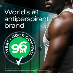 Degree Clinical label and ingredients panel highlighting active antiperspirant benefit