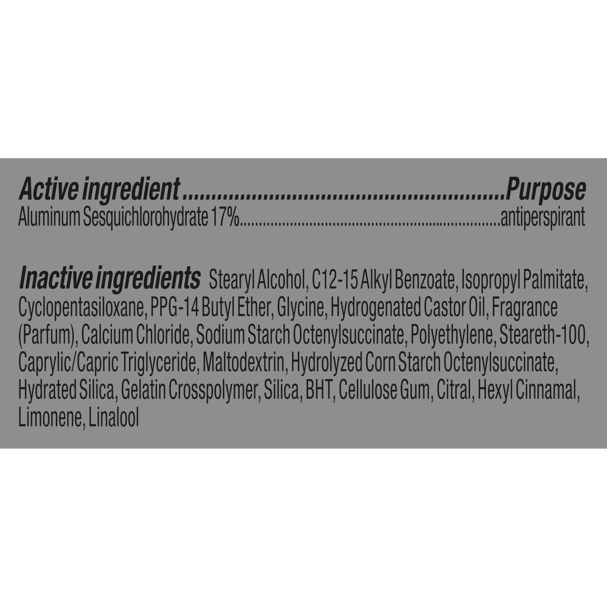 Degree Clinical in a gym setting showing strong sweat control during workouts