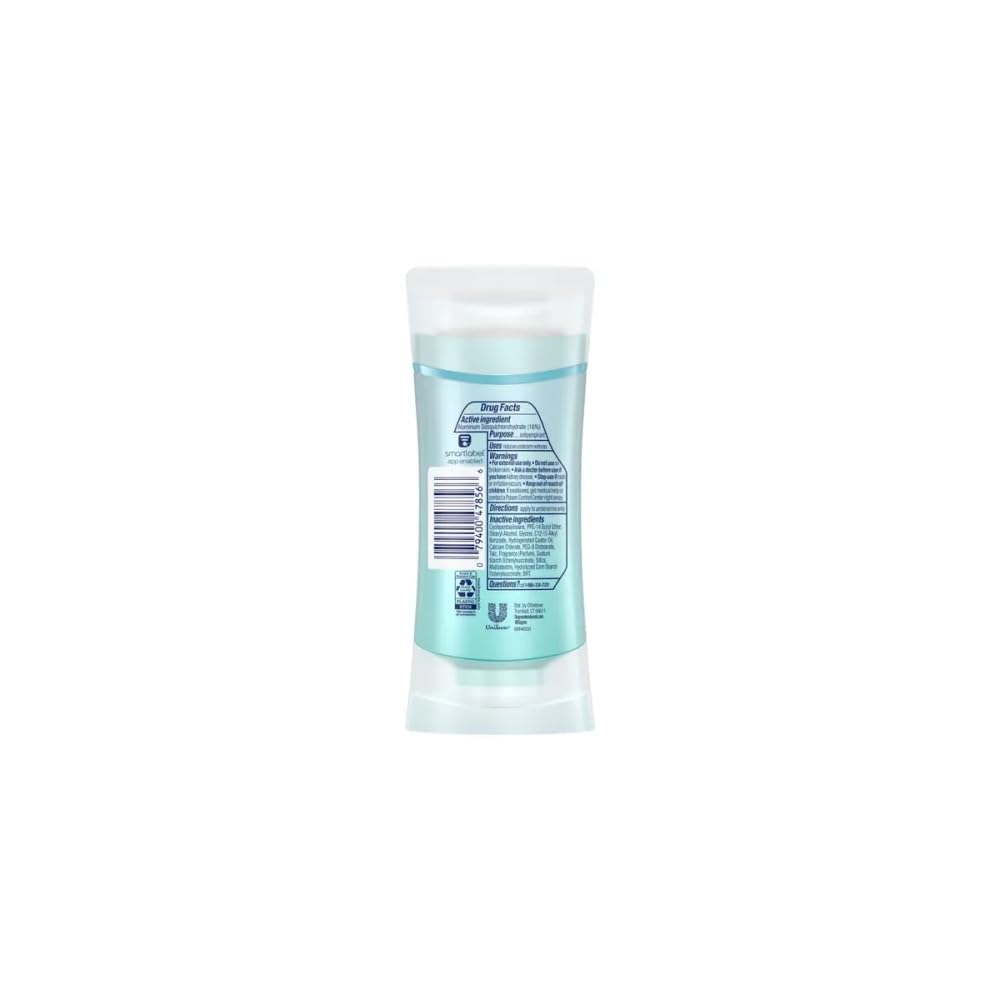 Degree close-up of stick applicator demonstrating smooth glide and moisturization