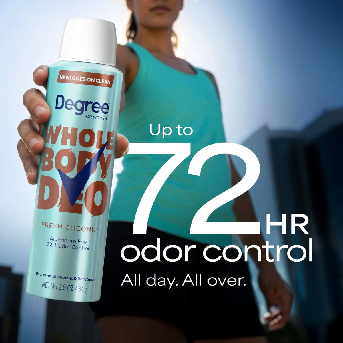 Degree spray nozzle detail for precise, mess-free application benefit