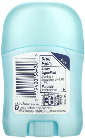 Degree ingredients label view showing transparent formulation benefit
