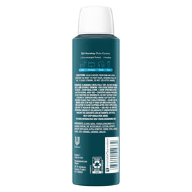Degree Ocean Rush back label highlighting 72-hour odor protection benefit
