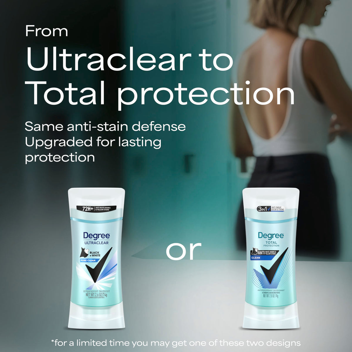 Degree MotionSense microcapsules close-up showing fragrance release