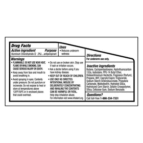 Degree three-pack arrangement highlighting value and convenient spares