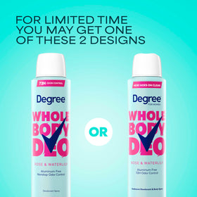 Degree fine mist texture up close, even coverage and quick-drying