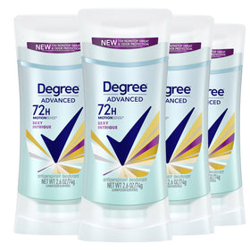 Degree Sexy Intrigue front packaging showing product and scent