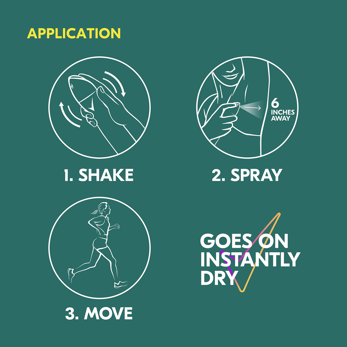 Woman applying Degree Sexy Intrigue demonstrating motion-activated fragrance benefit