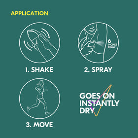 Woman applying Degree Sexy Intrigue demonstrating motion-activated fragrance benefit