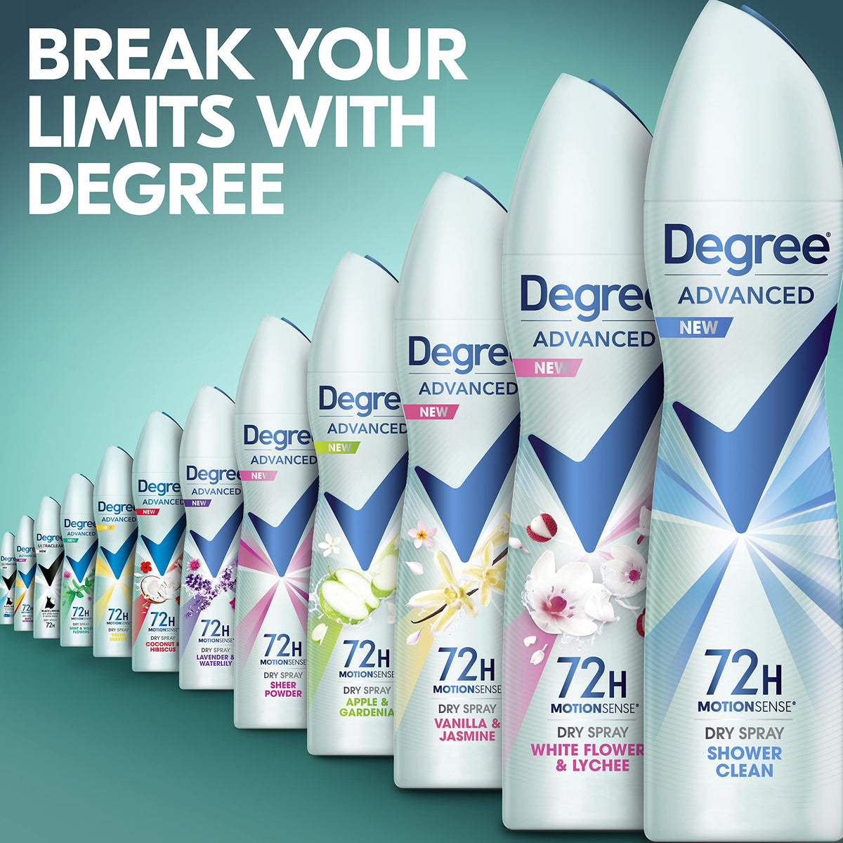 Degree in-use at gym demonstrating motion-activated fresh scent benefit