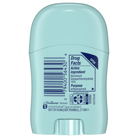 Degree stick open with visible product top illustrating easy-twist application and convenience