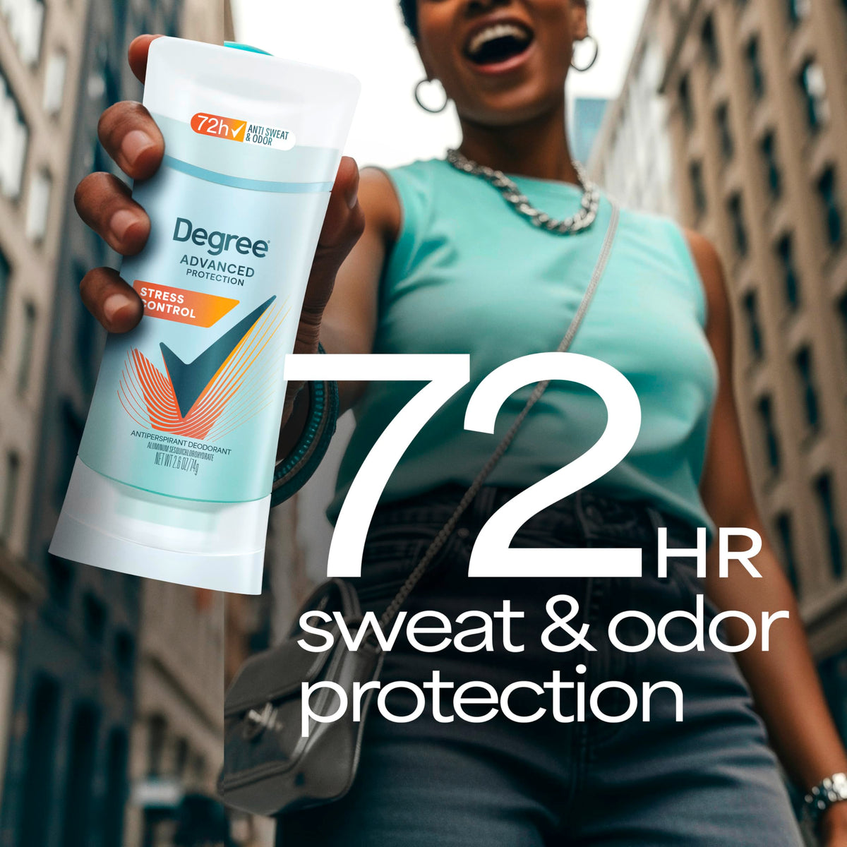 Degree shown during exercise demonstrating motion-activated fragrance boost