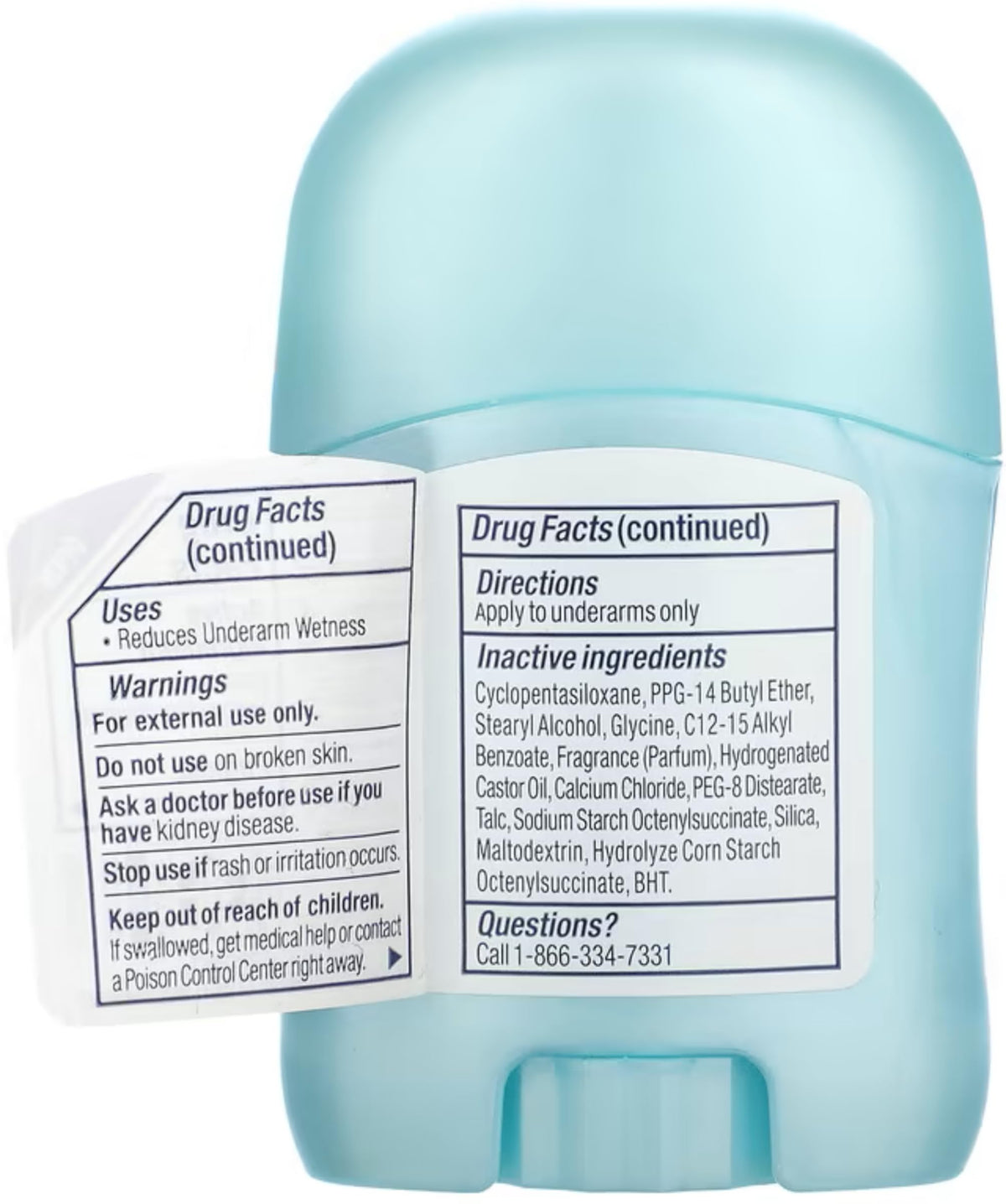 Degree arranged in a travel kit showing ready-to-go convenience benefit