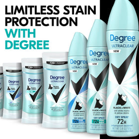 Degree balm applied to underarm showing easy glide and fresh confidence