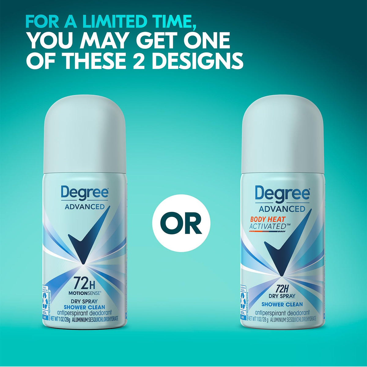 Degree spray texture mid-air demonstrating quick-dry application benefit