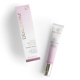 DEKLIDERM front jar view showing clean packaging and clinical look benefits