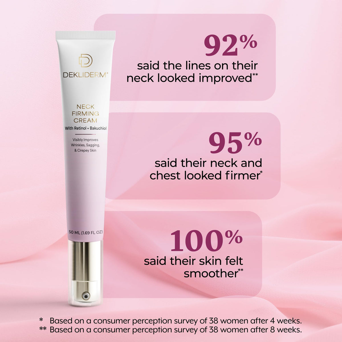 DEKLIDERM in bathroom routine setting portraying everyday ease and consistency