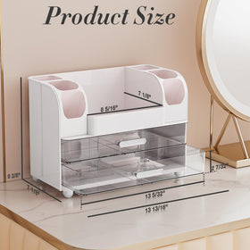Delamu open drawer with lipsticks and small items for neat storage