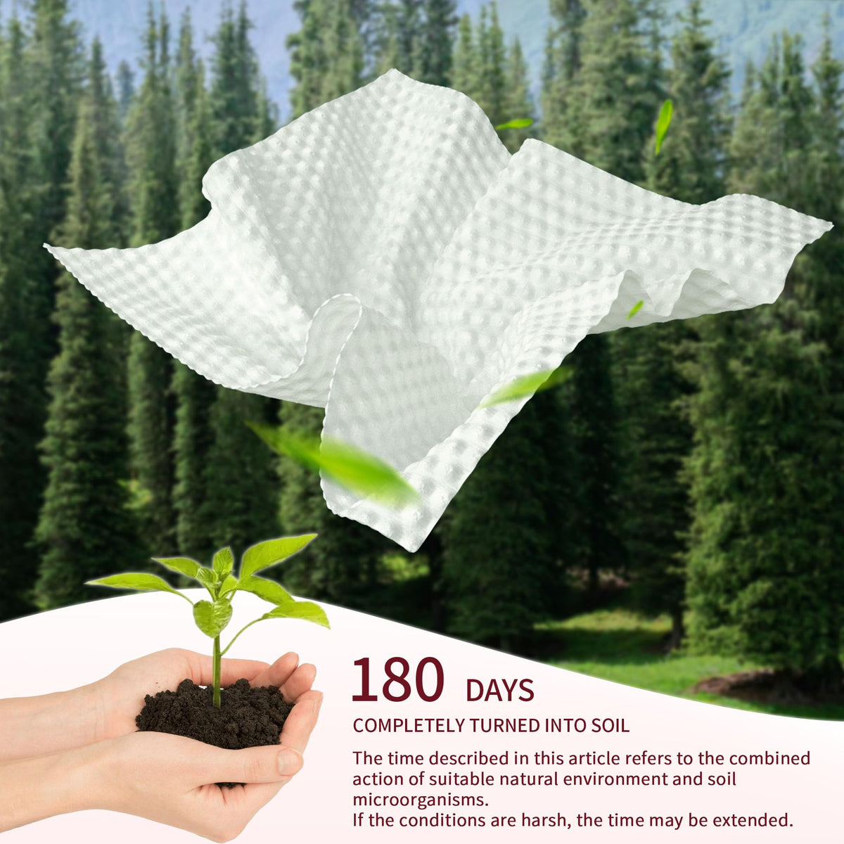 Deluwire single sheet in hand showing size and thickness benefit