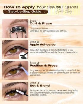 Delyneph clusters in cosplay setting, shows camera-ready dramatic lash effect