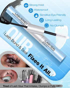 Delyneph Lock brush detail with ball-tip for even sealing and clump-free finish